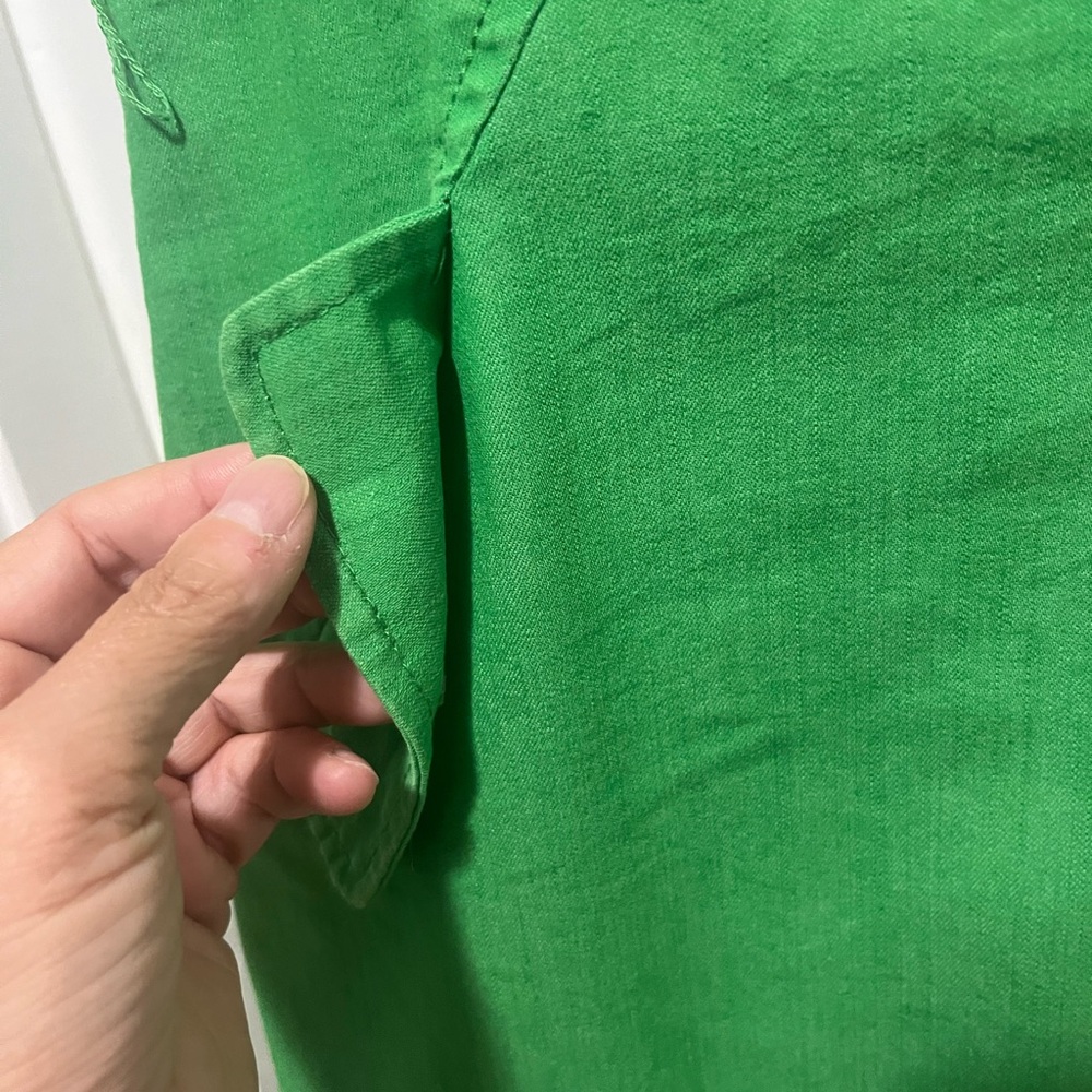 Gorgeous green Sharagano dress - Picture 3 of 5